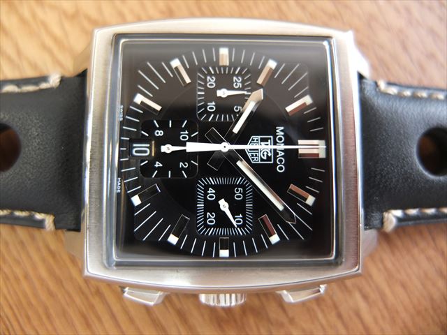 タグホイヤー モナコ CW2111-0 黒文字盤 ｜ 希少なブランド時計の販売 