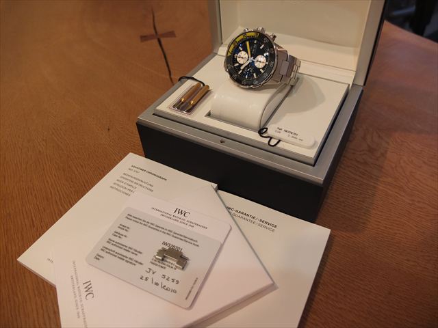IWC　アクアタイマークロノグラフ　Ref.IW376701