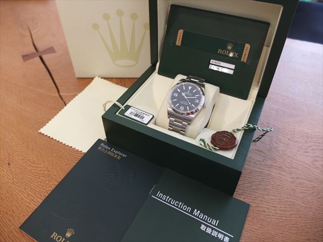 ロレックス　エクスプローラⅠ　Ref.214270　ランダム