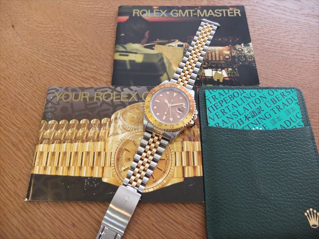 ロレックス　GMTマスターⅡ　茶コンビ　Ref.16713　N番