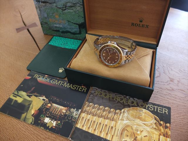 ロレックス　GMTマスターⅡ　茶コンビ　Ref.16713　N番