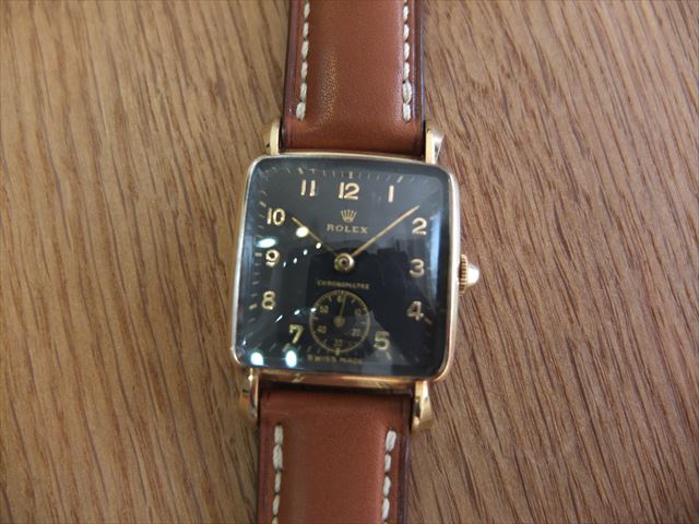 ロレックス スクエア 18K 手巻き Ref.4471 ｜ 希少なブランド時計の