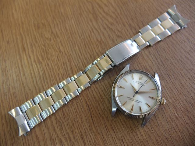 ロレックス　オイスターパーペチュアル　コンビ　Ref.1005