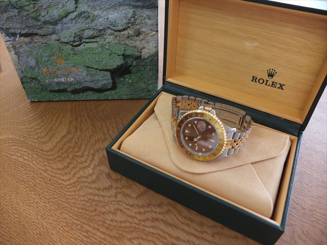 ロレックス　GMTマスターⅡ　茶コンビ　Ref.16713　N番