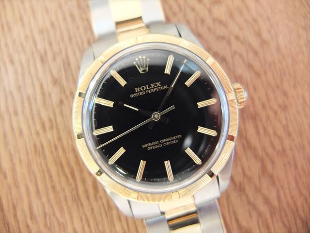 ロレックス　オイスターパーペチュアル　ミラー文字盤　Ref.1003