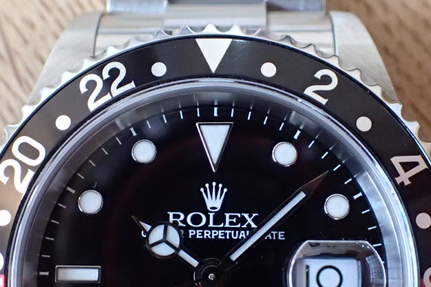 ロレックス　GMTマスターⅡ　P番　赤黒ベゼル　Ref.16710