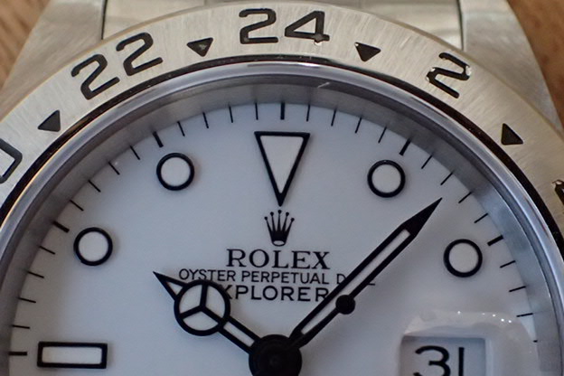 ロレックス　エクスプローラⅡ　Ref.16570　X番　シングルバックル