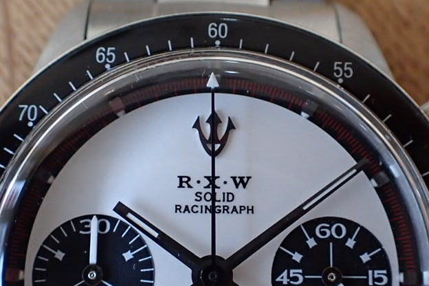 R・X・W　SOLID　RACINGRAPH　白文字盤