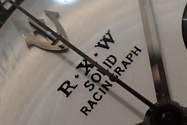 R・X・W　SOLID　RACINGRAPH　白文字盤