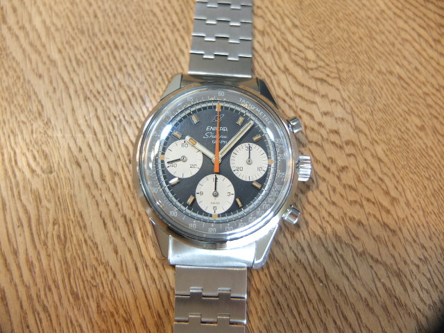 エニカ　シェルパ　クロノグラフ　バルジュー72　072-02-01