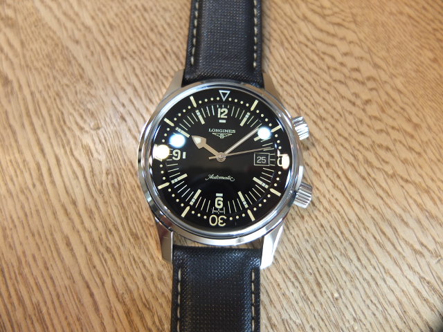 ロンジン　レジェンドダイバー　42mm　替えベルト付き　L3.674.4.50.9