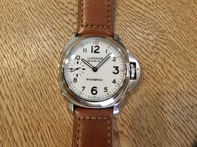 パネライ　ルミノールマリーナ　44mm　白文字盤　G番　PAM00113